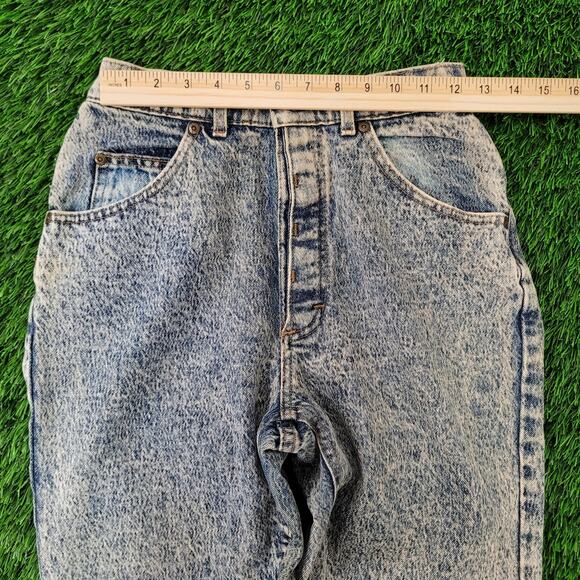 Vintage LEE Riders Mom Jeans Womens 00/0 23x29 Acid-Wash - Picture 11 of 16